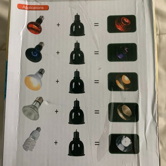 Repti Zoo, Deep Fixture Reflecting Dome Lamp, Animal Habitat - Picture 5 of 5